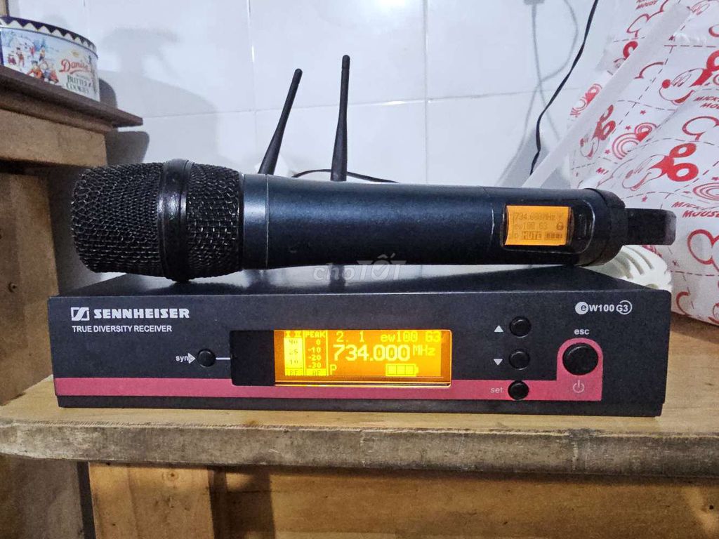 Micro không dây Sennheiser EW 100 G3 Đen. Mua bán Tivi, Âm thanh tại Thành phố Thuận An Bình Dương được đăng bởi Minh hình 1
