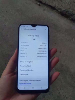 Samsung A50s r4/64 zin có nfc +  + phụ kiên sạc. Mua bán Điện thoại tại Quận Ninh Kiều Cần Thơ được đăng bởi minh