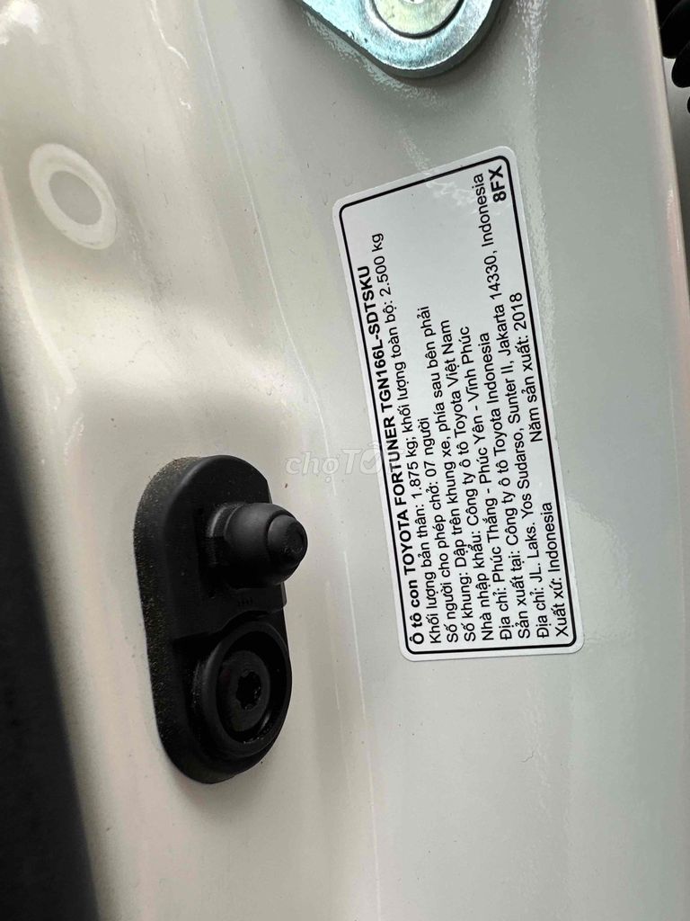 Toyota Fortuner 2018 2.7V 4x2 - 7c tự động Xăng. Mua bán Ô tô tại Quận Bình Thạnh Tp Hồ Chí Minh được đăng bởi phuongneo hình 11