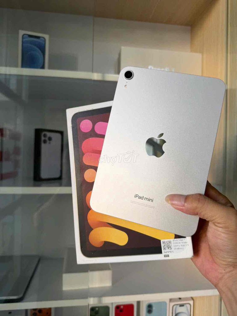 Apple iPad Mini 7 Wifi 128GB Trắng 94%. Mua bán Máy tính bảng tại Thành phố Cà Mau Cà Mau được đăng bởi NHAN APPLE hình 1