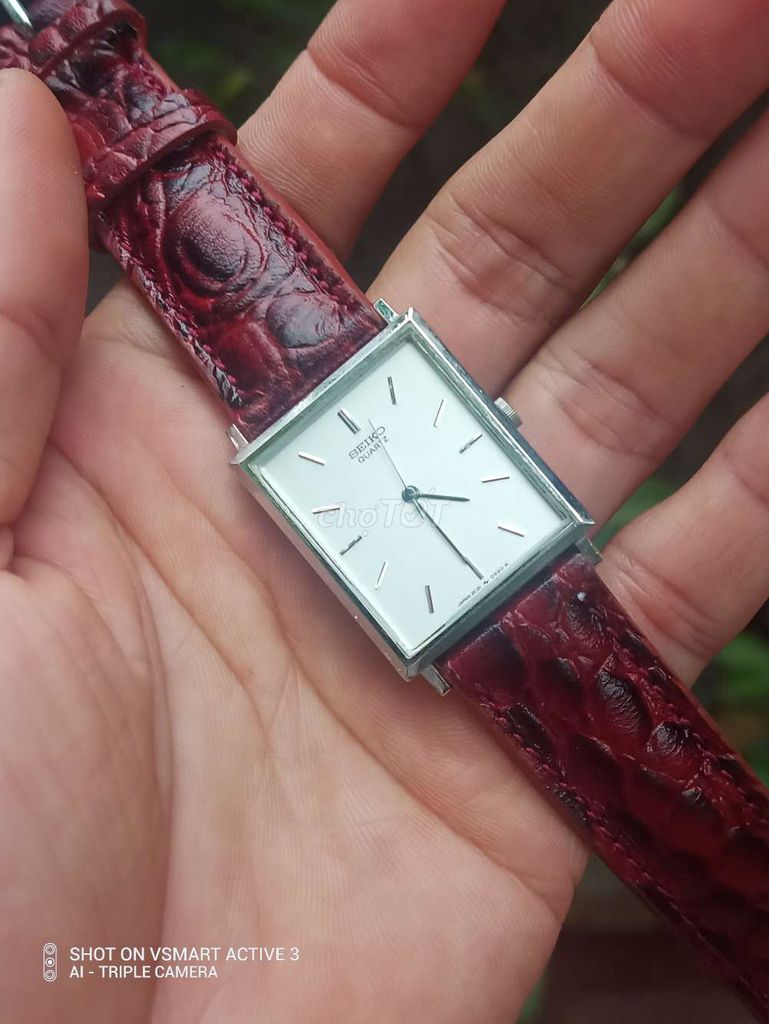 Đồng hồ Seiko Siêu mỏng nhẹ cho Nữ Nam tay nhỏ
