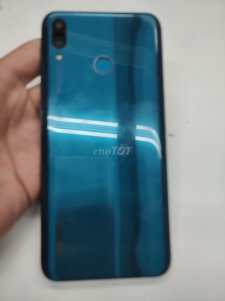 Huawei Y9 2019 64GB Xanh Đã sử dụng. Mua bán Điện thoại tại Huyện Hóc Môn Tp Hồ Chí Minh được đăng bởi THÁI GIANG hình 1