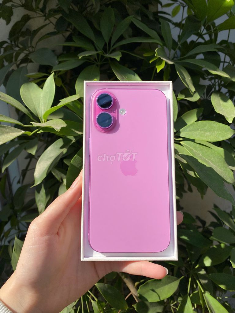 iPhone 16 Hồng 128 VN BH T9.2026. Mua bán Điện thoại tại Quận Tân Bình Tp Hồ Chí Minh được đăng bởi Đăng Khoa Store hình 1