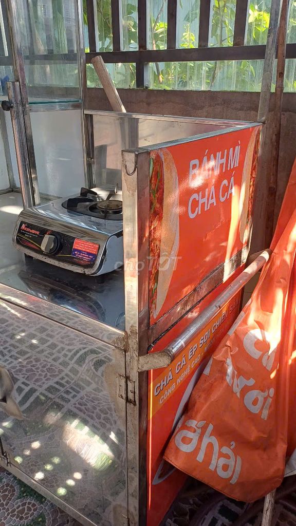 Xe bánh mì Má Hải Inox đã qua sử dụng. Mua bán Đồ chuyên dụng, Giống nuôi trồng tại Huyện Hóc Môn Tp Hồ Chí Minh được đăng bởi Nguyễn tiến ngọc hình 1