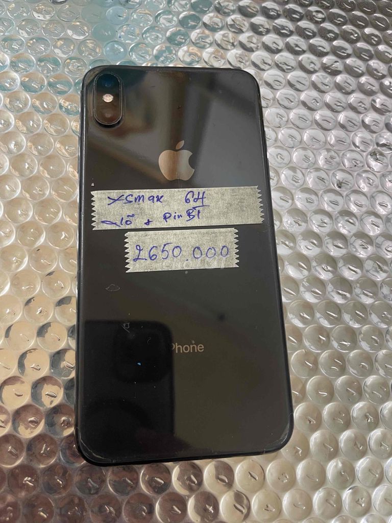 iPhone XS Max 64GB Đen. Mua bán Điện thoại tại Quận Ninh Kiều Cần Thơ được đăng bởi Cầm Đồ Anh Quý hình 1