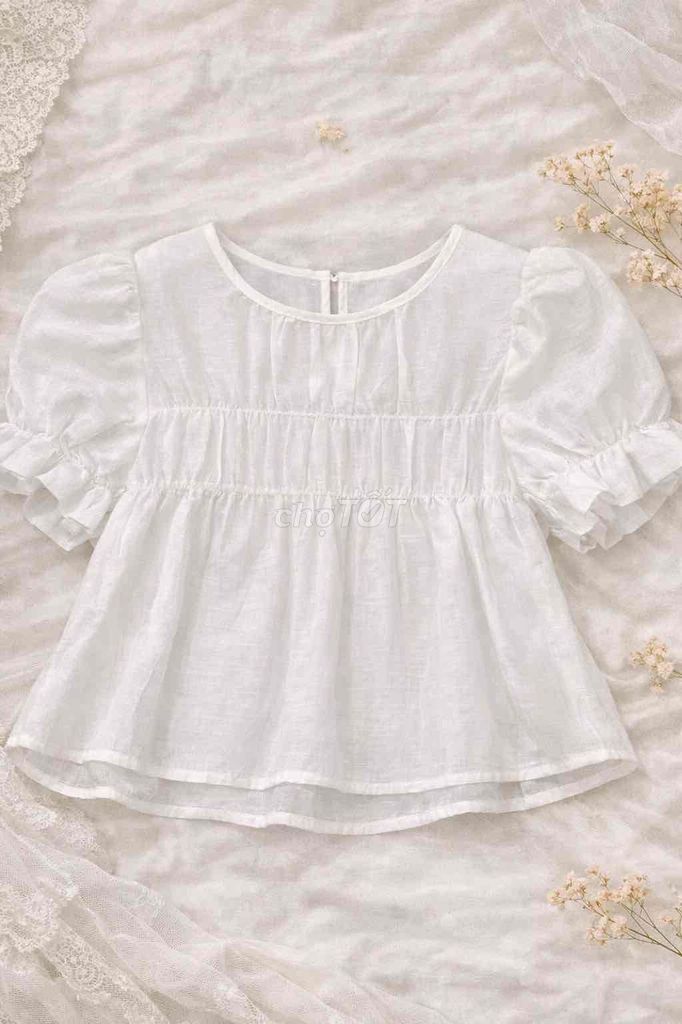 Áo babydoll nữ vải mỏng size S. Mua bán Quần áo tại Quận Bình Thạnh Tp Hồ Chí Minh được đăng bởi Charmon hình 1