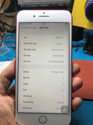 iPhone 8 Plus 64GB Đỏ, Bản Quốc Tế. Mua bán Điện thoại tại Quận Ninh Kiều Cần Thơ được đăng bởi Nguyễn Thanh Quang