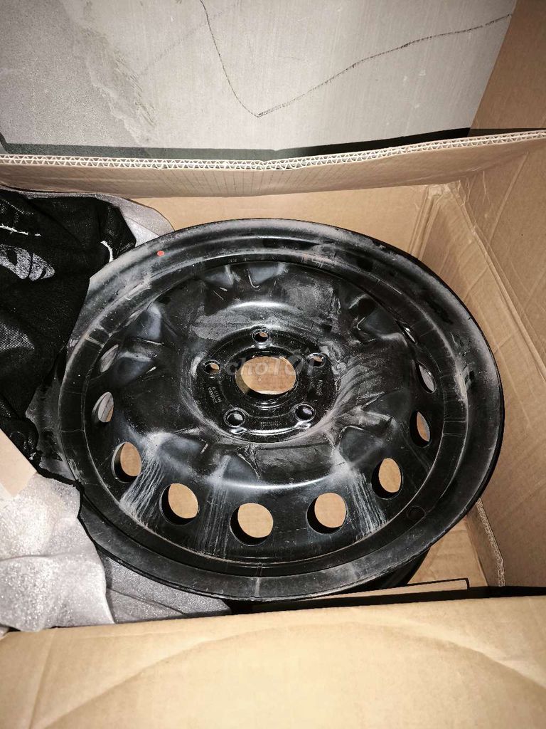 4 Mâm xe ô tô MG G50 sắt 205/60R16 5x114.3. Mua bán Phụ tùng xe tại Thị xã Cai Lậy Tiền Giang được đăng bởi Đỗ Minh hình 2