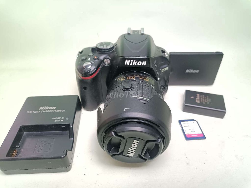 Máy ảnh Nikon D5100 18-55 VR II. Mua bán Máy ảnh, Máy quay tại Thành phố Đà Lạt Lâm Đồng được đăng bởi hai hình 1