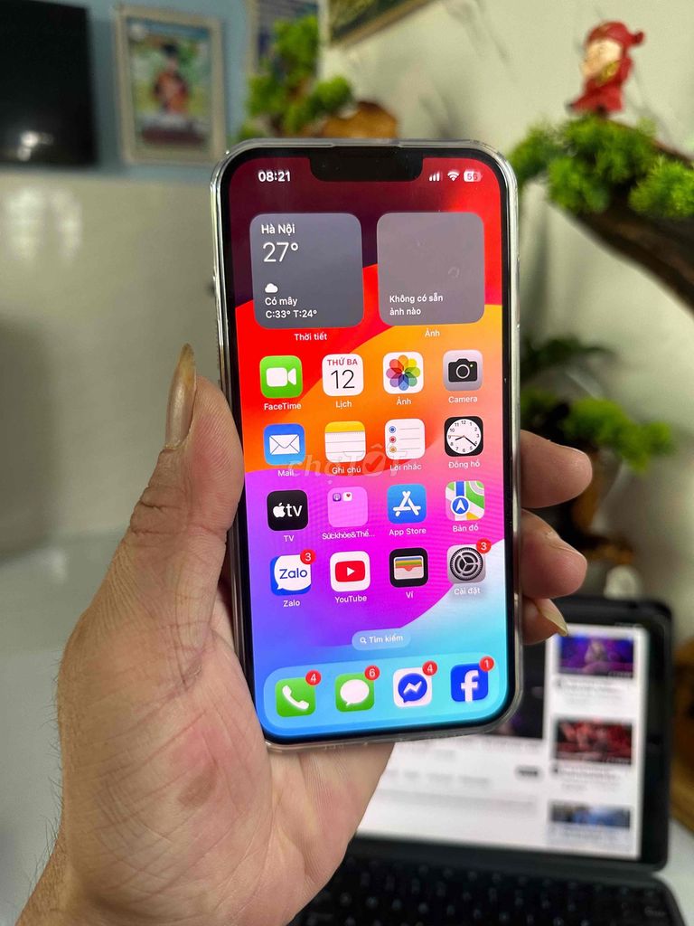 Iphone 13.128G Zin all. Mua bán Điện thoại tại Thành phố Thuận An Bình Dương được đăng bởi  Phan Trung hình 1