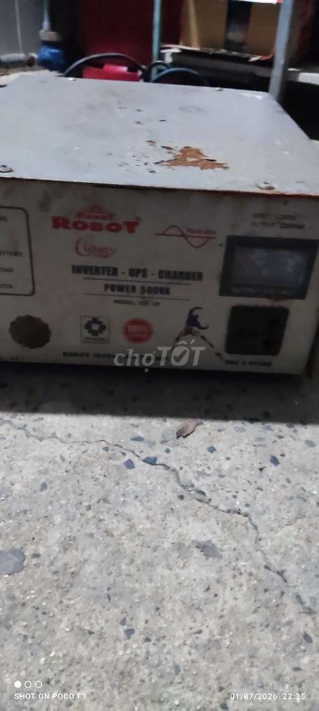 Bộ chuyển đổi điện Robot IUC-19 500VA. Mua bán Phụ kiện (Màn hình, Chuột...) tại Thành phố Thủ Đức Tp Hồ Chí Minh được đăng bởi Thuận Huỳnh  hình 1