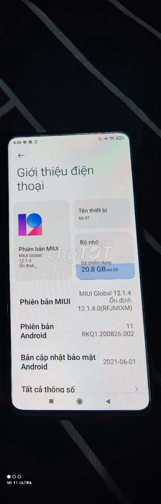 Xiaomi Mi 9T 64GB Đỏ. Mua bán Điện thoại tại Thị xã Hoài Nhơn Bình Định được đăng bởi trong tran hình 1