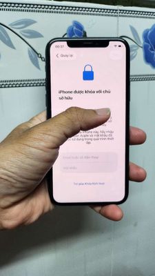 iphone 11 Pro dính iCloud