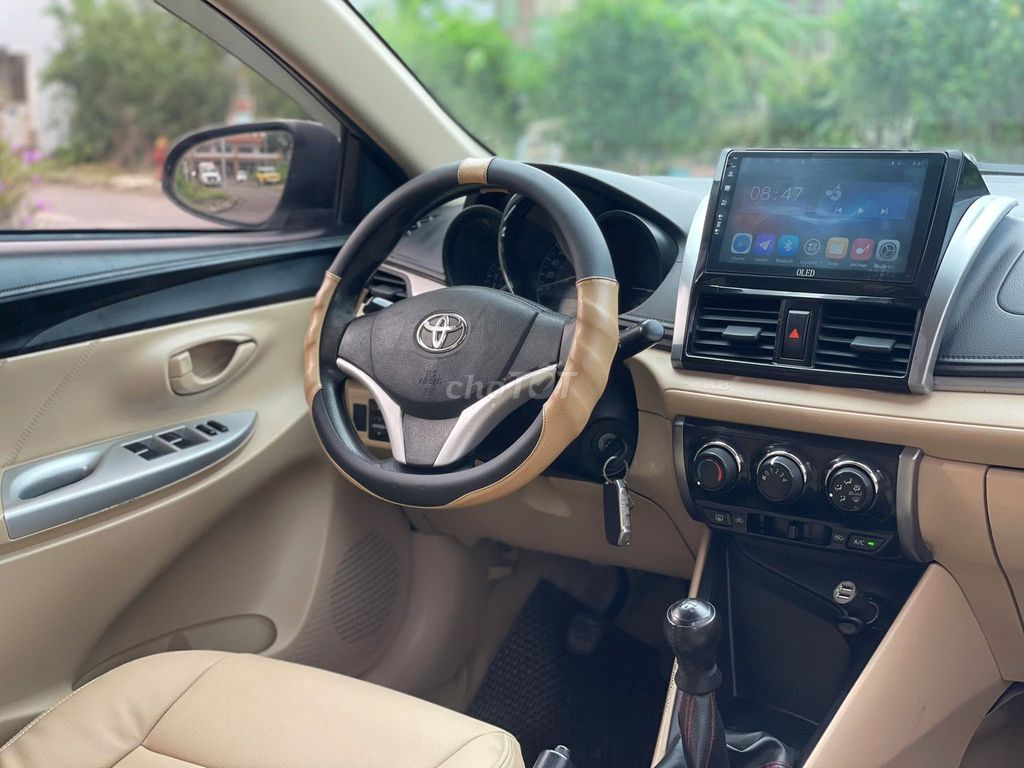 Toyota Vios 2015 1.5E siêu lướt. Mua bán Ô tô tại Quận Ba Đình Hà Nội được đăng bởi Đoàn Minh hình 4