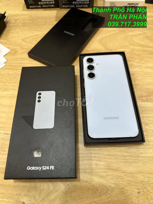 Samsung Galaxy S24 FE 128GB Xanh 99,9%. Mua bán Điện thoại tại Quận Ba Đình Hà Nội được đăng bởi Hội Đồ Điện Tử hình 1