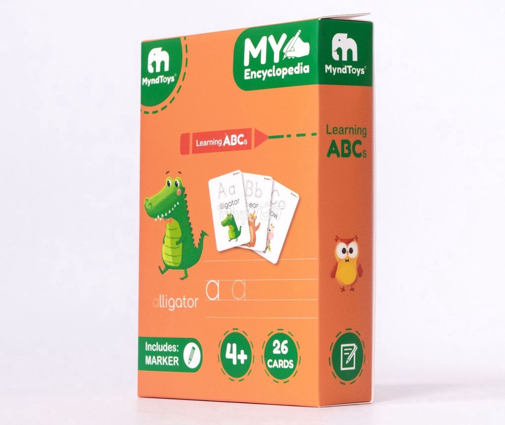 Flashcards Thẻ học & tập viết CHỮ CÁI Tiếng Anh