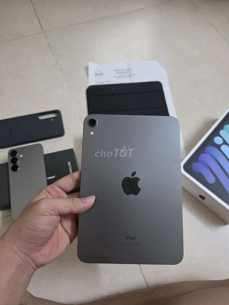 Apple iPad Mini 6 64GB Xám Like New. Mua bán Máy tính bảng tại Quận Bắc Từ Liêm Hà Nội được đăng bởi Cường hình 1