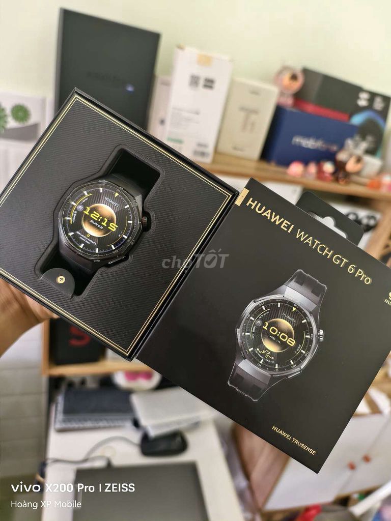 Đồng hồ Huawei Watch GT 6 Pro Đen. Mua bán Thiết bị đeo thông minh tại Thành phố Sóc Trăng Sóc Trăng được đăng bởi Hoàng XP hình 1