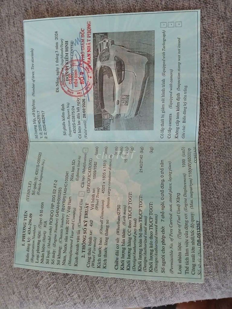 Gia đình đổi xe cần bán Rondo 2017 2.0 GAT. Mua bán Ô tô tại Quận Hải Châu Đà Nẵng được đăng bởi Hưng hình 8