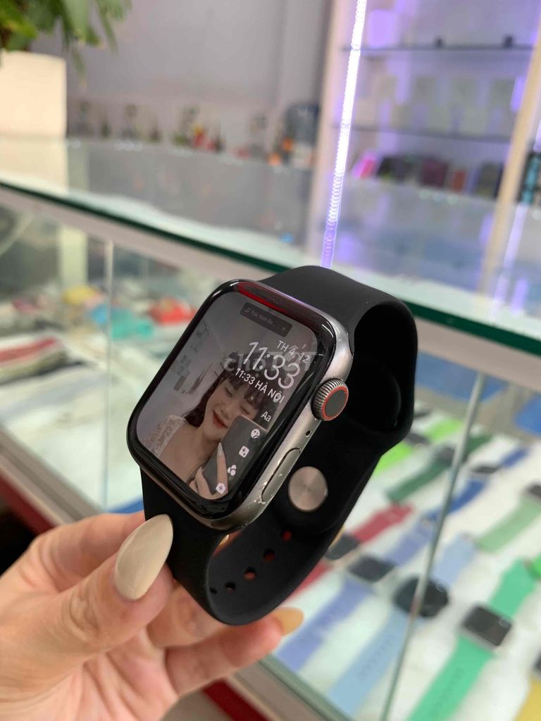 applewatch series4.44mm nhom đen cũ