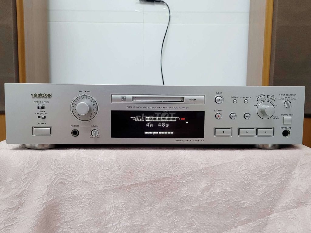 Đầu MD Teac MD-5MKII Bạc. Mua bán Tivi, Âm thanh tại Quận Bình Tân Tp Hồ Chí Minh được đăng bởi ĐỒ ĐIỆN NHẬT BẢN hình 1