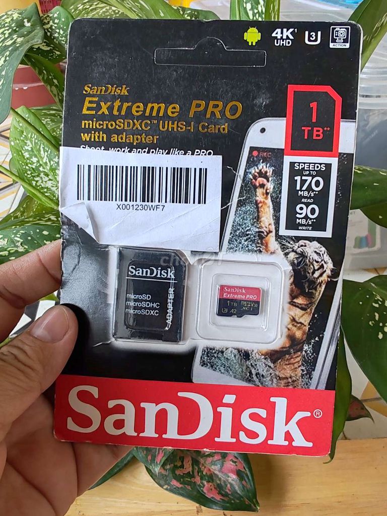 Thẻ nhớ 1T SANDISK Hàng nhật về 

Made in TAIWAN