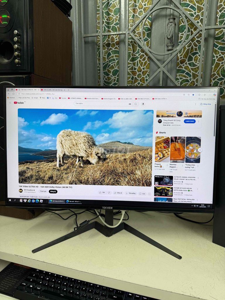 Màn Tekview 27inch/75hz full viền đẹp như mới