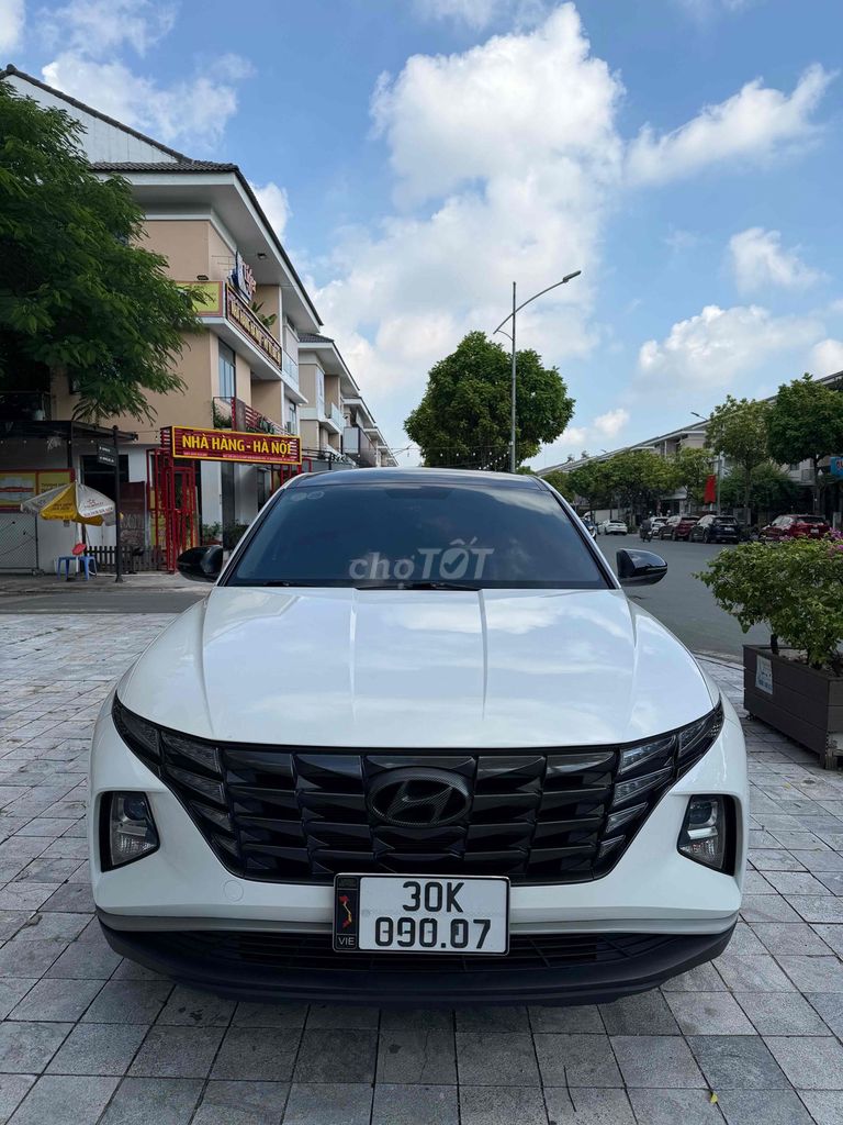 Hyundai Tucson 2022 стандартная комплектация, белый, 47000 км