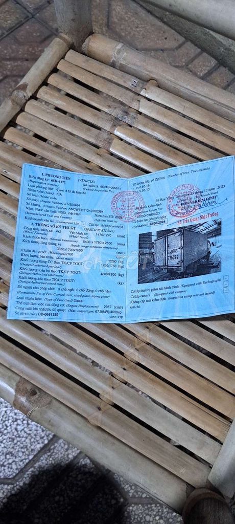 Xe kia 2003 đang sử dụng tốt. Mua bán Xe tải, xe ben tại Huyện Long Thành Đồng Nai được đăng bởi huynh thanh tong hình 19