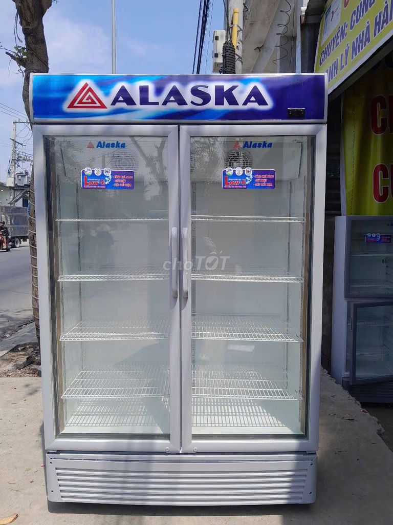 Tủ mát Alaska 1200l 2 cánh bao đẹp