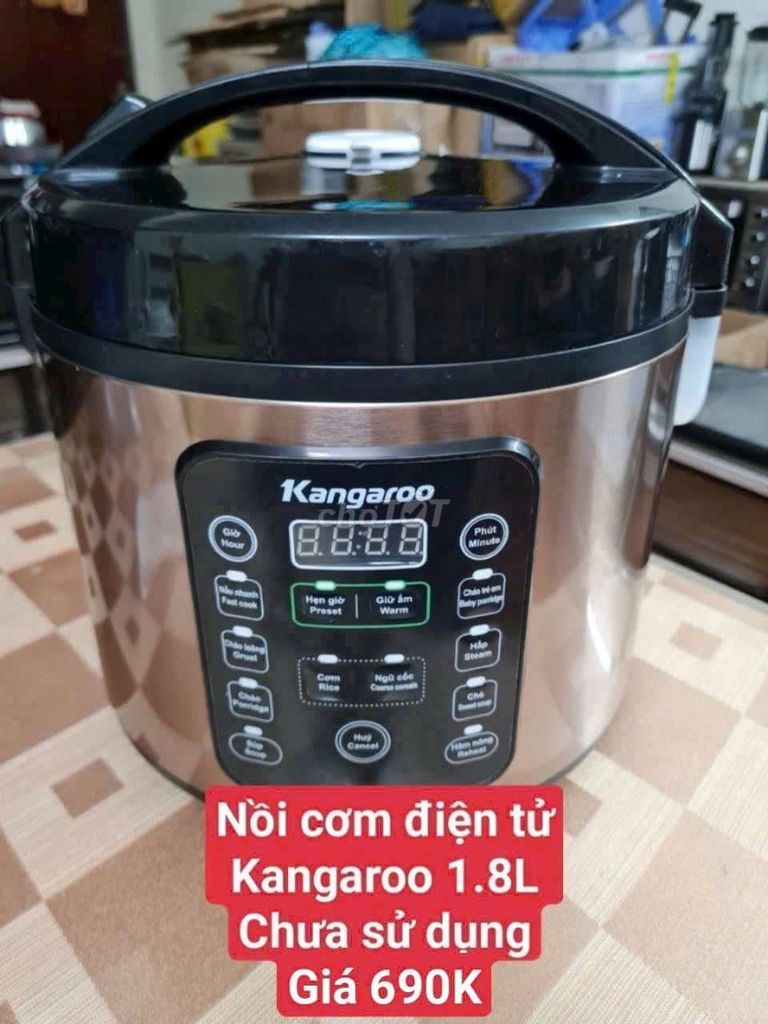 THANH LÝ NỒI CƠM ĐIỆN TỬ KANGAROO 1.8 LÍT