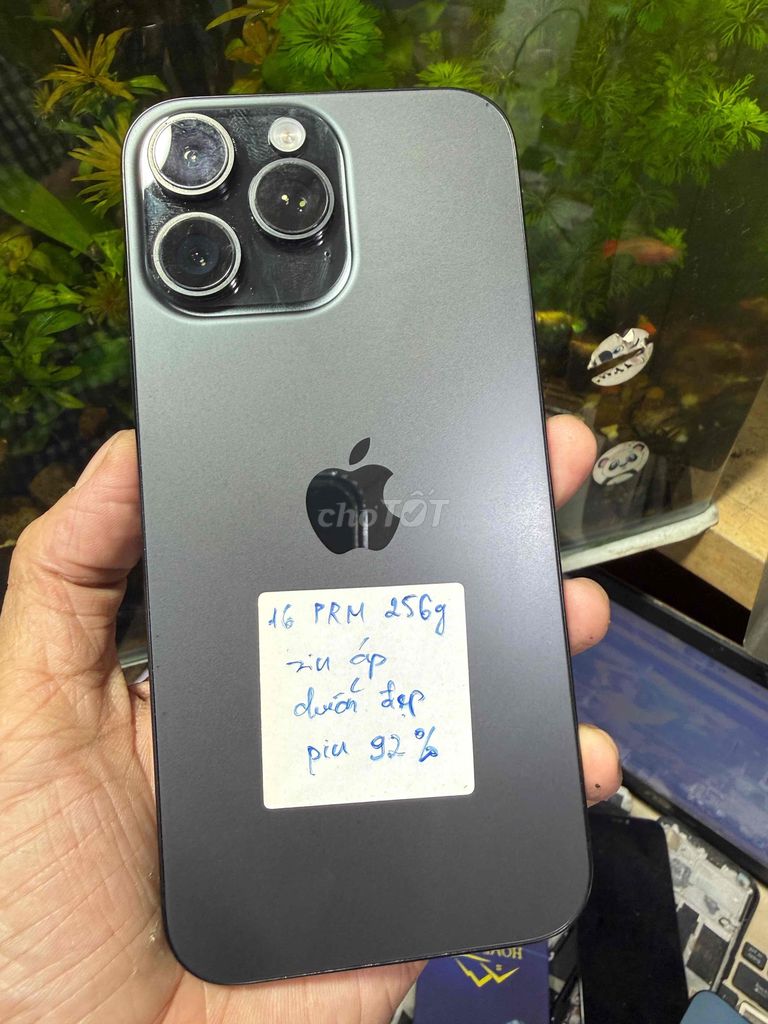 Apple iPhone 16 Pro Max 256GB Xám 92%. Mua bán Điện thoại tại Quận Tân Phú Tp Hồ Chí Minh được đăng bởi gia phát hình 1