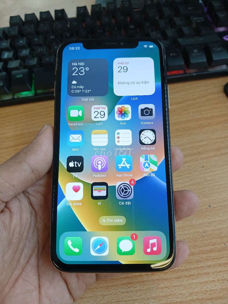 Apple iPhone Xs 64GB Vàng Đã dùng. Mua bán Điện thoại tại Quận Hai Bà Trưng Hà Nội được đăng bởi nguyễn huyền my hình 1