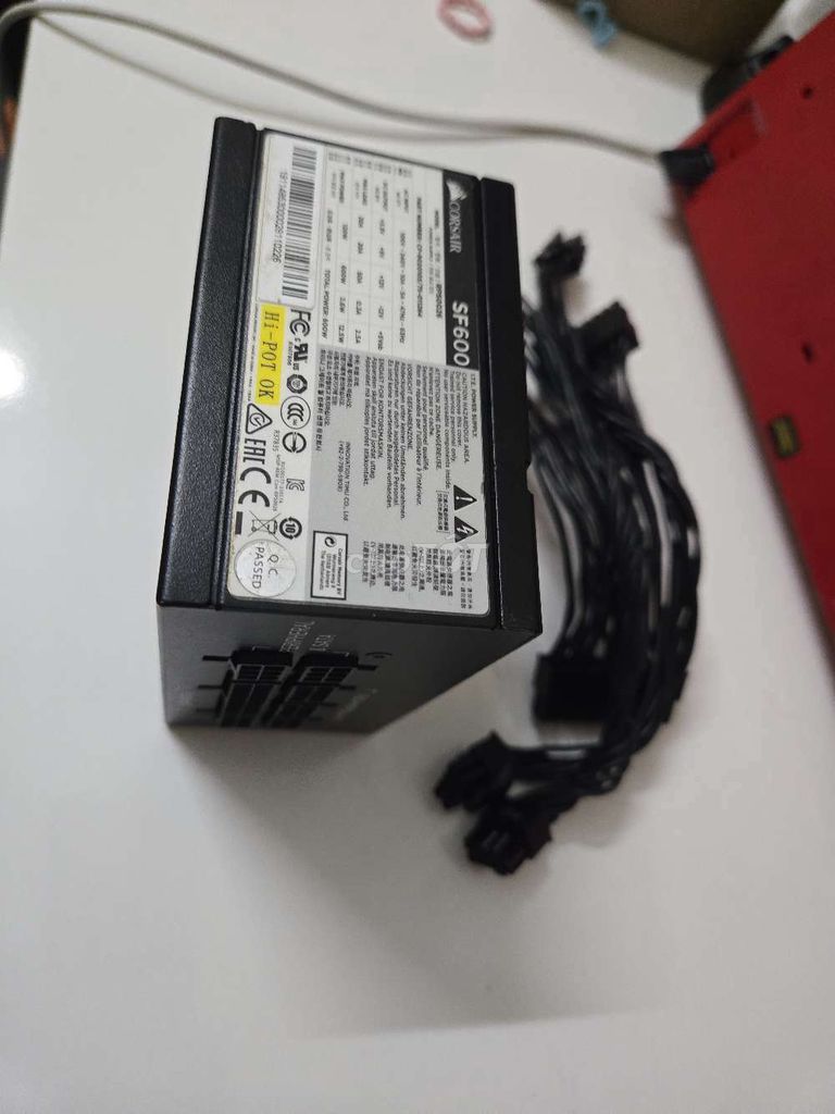 Nguồn máy tính Corsair SF600 Gold Đen. Mua bán Linh kiện (RAM, Card...) tại Quận Hà Đông Hà Nội được đăng bởi Phạm Mr hình 1