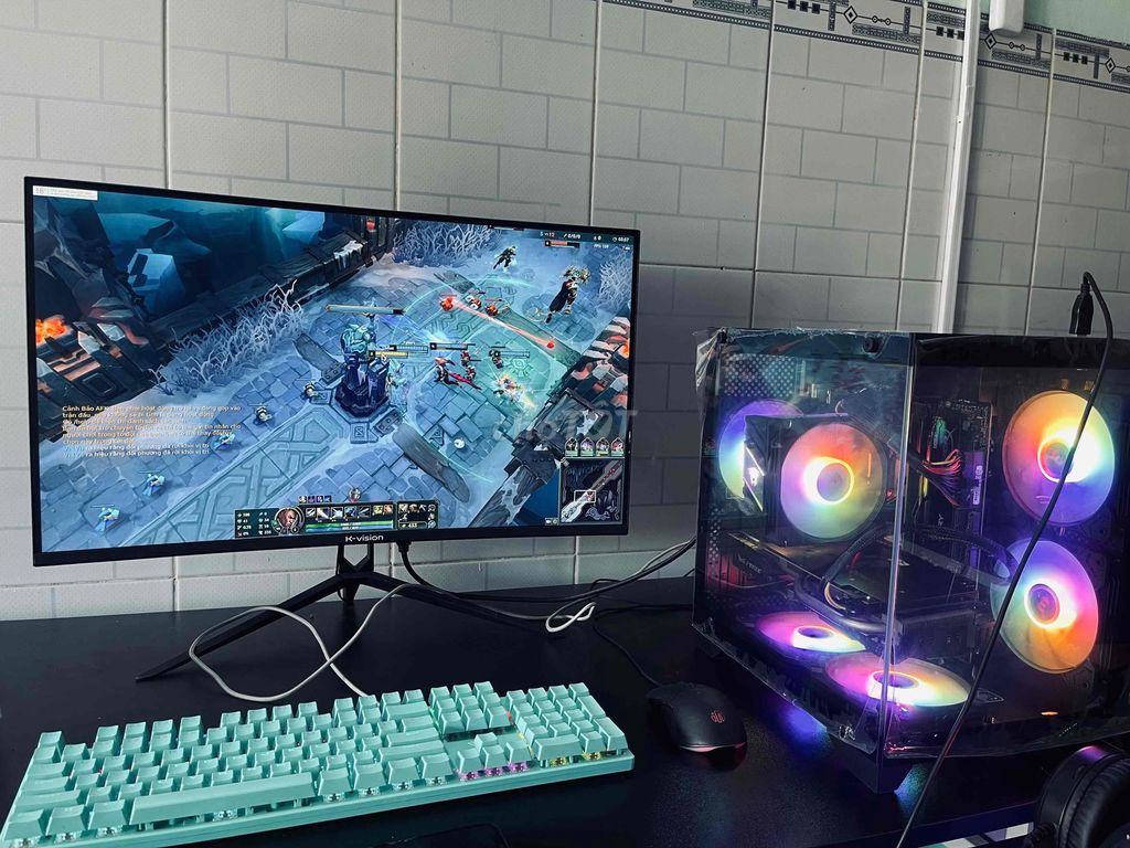 Máy tính để bàn i5-7th 16GB/256GB 27 inch. Mua bán Máy tính để bàn tại Thị xã Tân Uyên Bình Dương được đăng bởi lê âu hình 1