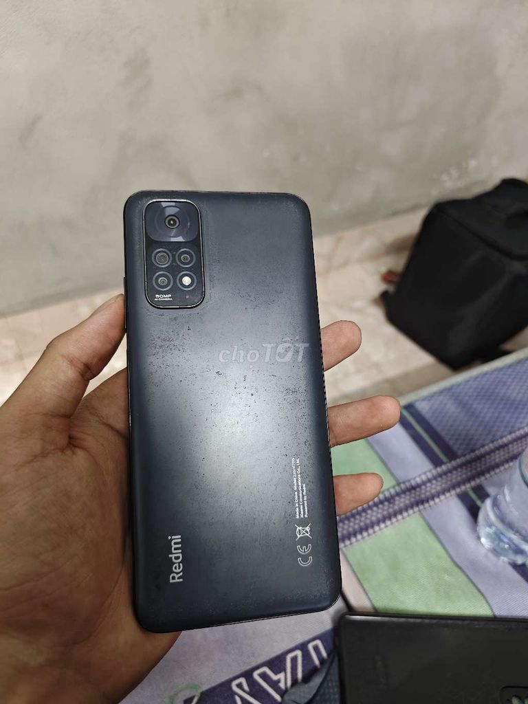 Xiaomi Redmi Note 11 64GB Đen. Mua bán Điện thoại tại Huyện Thanh Trì Hà Nội được đăng bởi le xuân tài hình 1