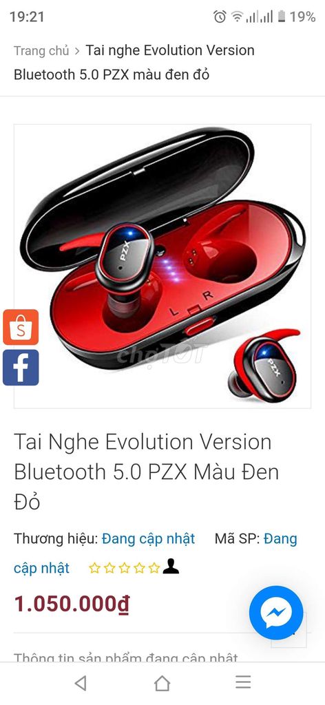 0937000829 - Tai nghe Bluetooth PZX 5.0