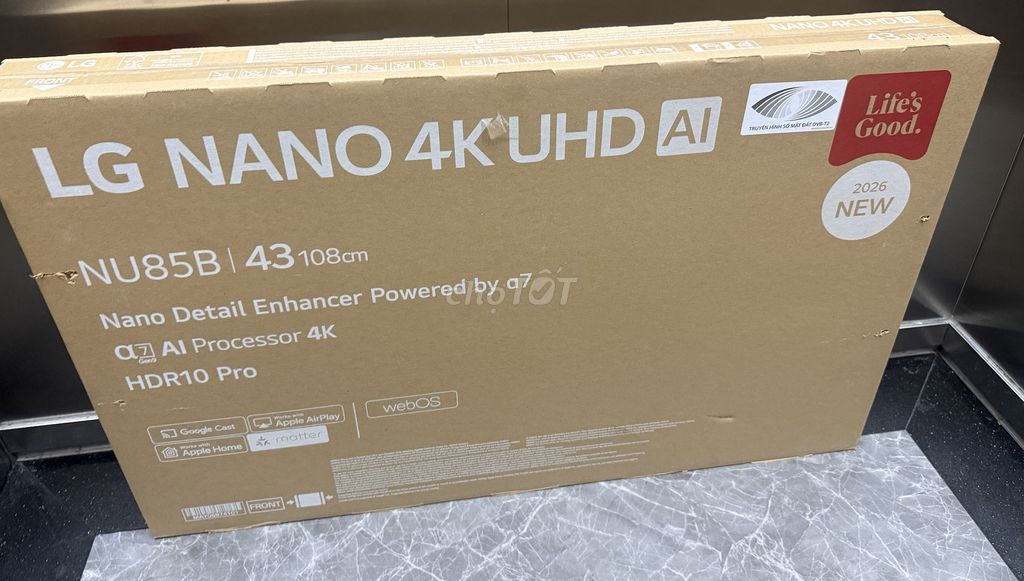 Tivi LG NU85B 4K UHD 43 inch webOS. Mua bán Tivi, Âm thanh tại Quận Ngũ Hành Sơn Đà Nẵng được đăng bởi Alexandro Piquet hình 1
