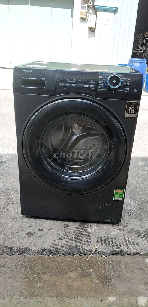 Máy giặt Aqua 8.5kg Đen inverter zin 100% đẹp. Mua bán Máy giặt tại Quận Phú Nhuận Tp Hồ Chí Minh được đăng bởi Nguyễn Thị Cẩm Tiên hình 1