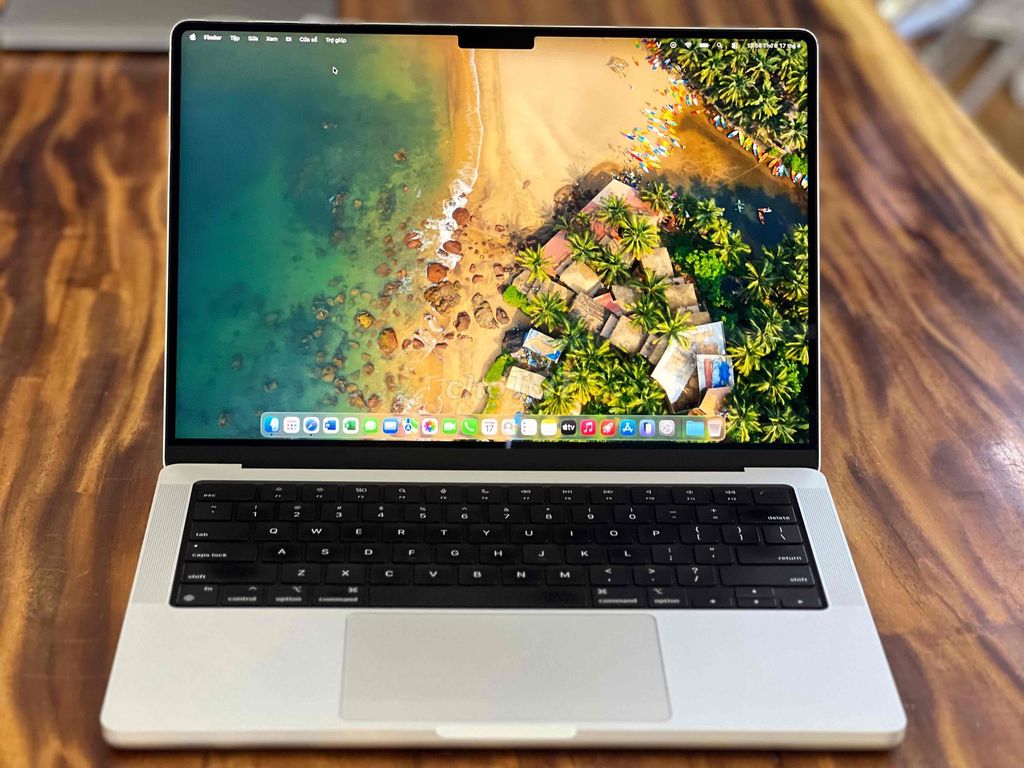 ✅MacBook 14 inch M1Pro 32G & 1TB (Silver) - Góp ok. Mua bán Laptop tại Quận Cẩm Lệ Đà Nẵng được đăng bởi Việt Lê hình 1