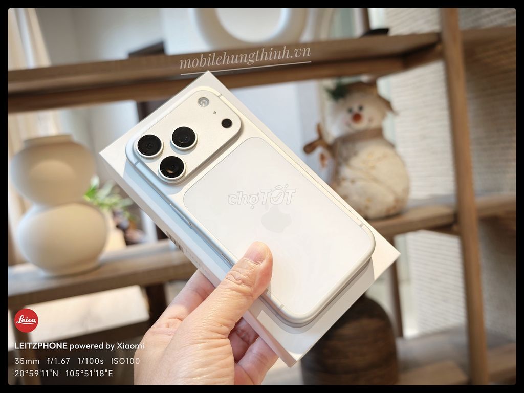 Apple iPhone 17 Pro 256GB chính hãng full box. Mua bán Điện thoại tại Quận Hoàng Mai Hà Nội được đăng bởi mobilehungthinh hình 1