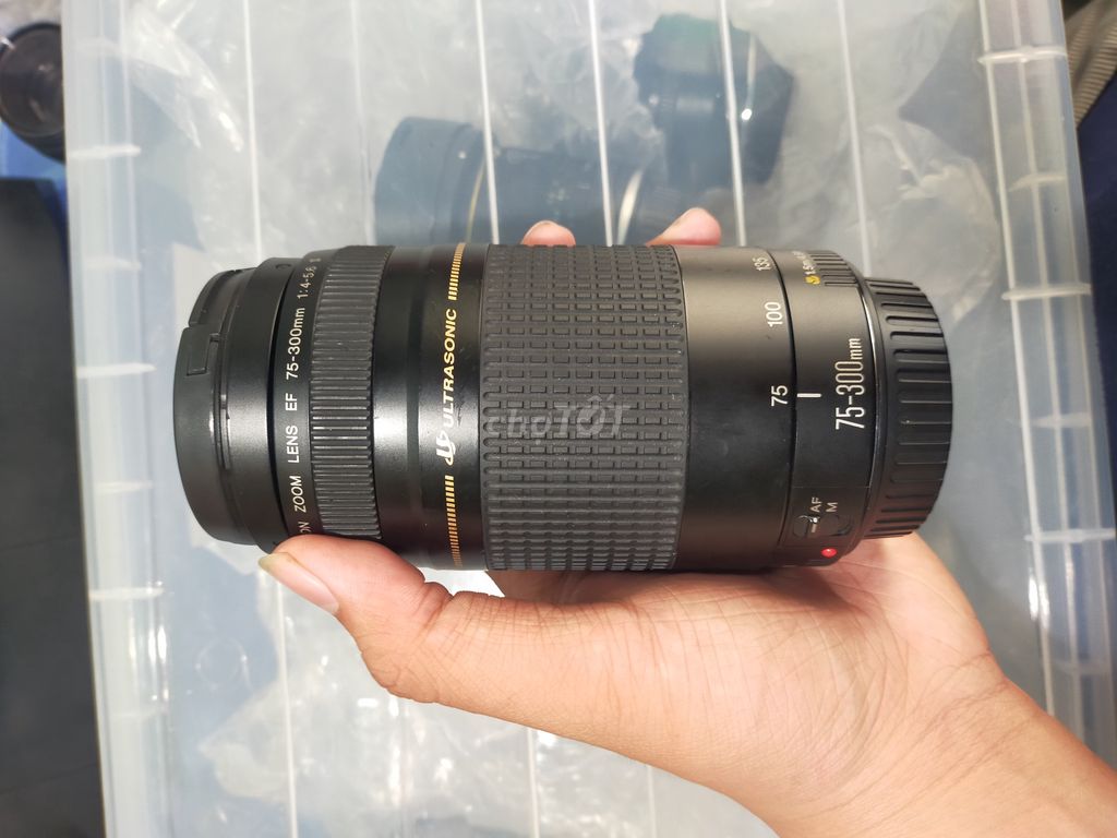 Lens canon 75-300mm  usm. Mua bán Máy ảnh, Máy quay tại Thành phố Dĩ An Bình Dương được đăng bởi Trần hình 1
