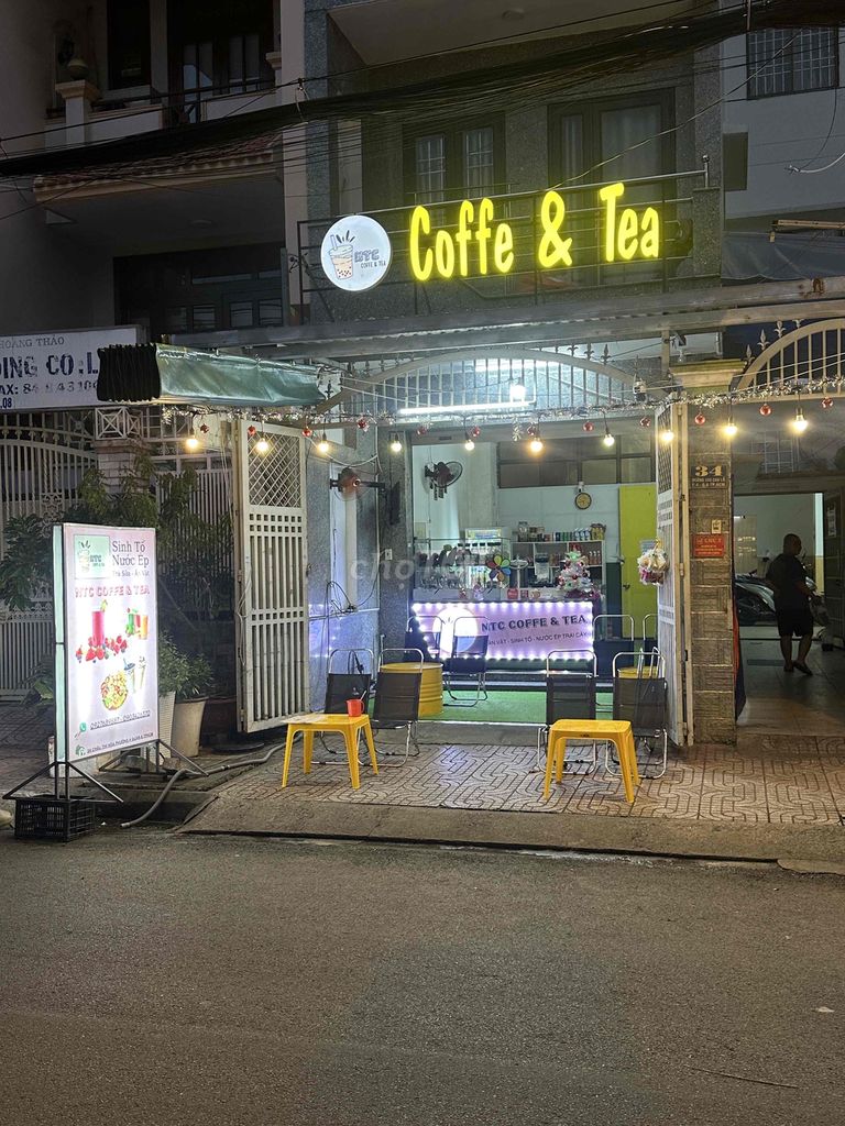 Sang Nhượng Quán Caffe Quận 8 Doanh Thu Tốt