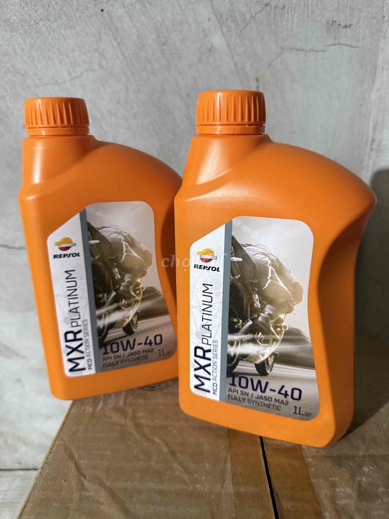Dầu nhớt xe máy Repsol MXR Platinum 1L. Mua bán Phụ tùng xe tại Quận Tân Phú Tp Hồ Chí Minh được đăng bởi Lê Khánh Hội hình 2