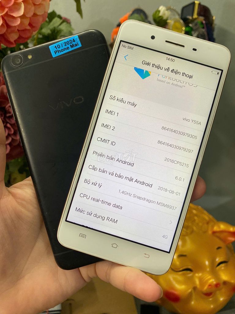 điện thoại Vivo Y55  Ram 3GB/32 GB. Mua bán Điện thoại tại Quận Tân Phú Tp Hồ Chí Minh được đăng bởi Phone Mai  hình 5