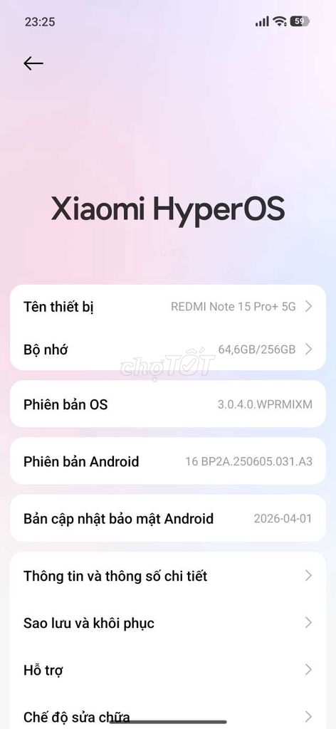 Xiaomi Redmi Note 15 Pro+ 5G 12GB/256GB. Mua bán Điện thoại tại Huyện Thanh Trì Hà Nội được đăng bởi Nam trương  hình 1
