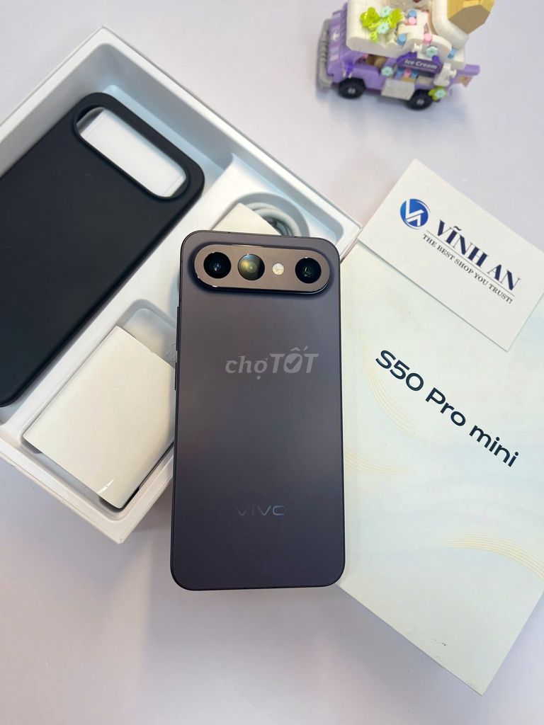 Vivo S50 Pro Mini 256GB Đen. Mua bán Điện thoại tại Thành phố Thủ Đức Tp Hồ Chí Minh được đăng bởi Vĩnh An Mobile Thủ Đức hình 1
