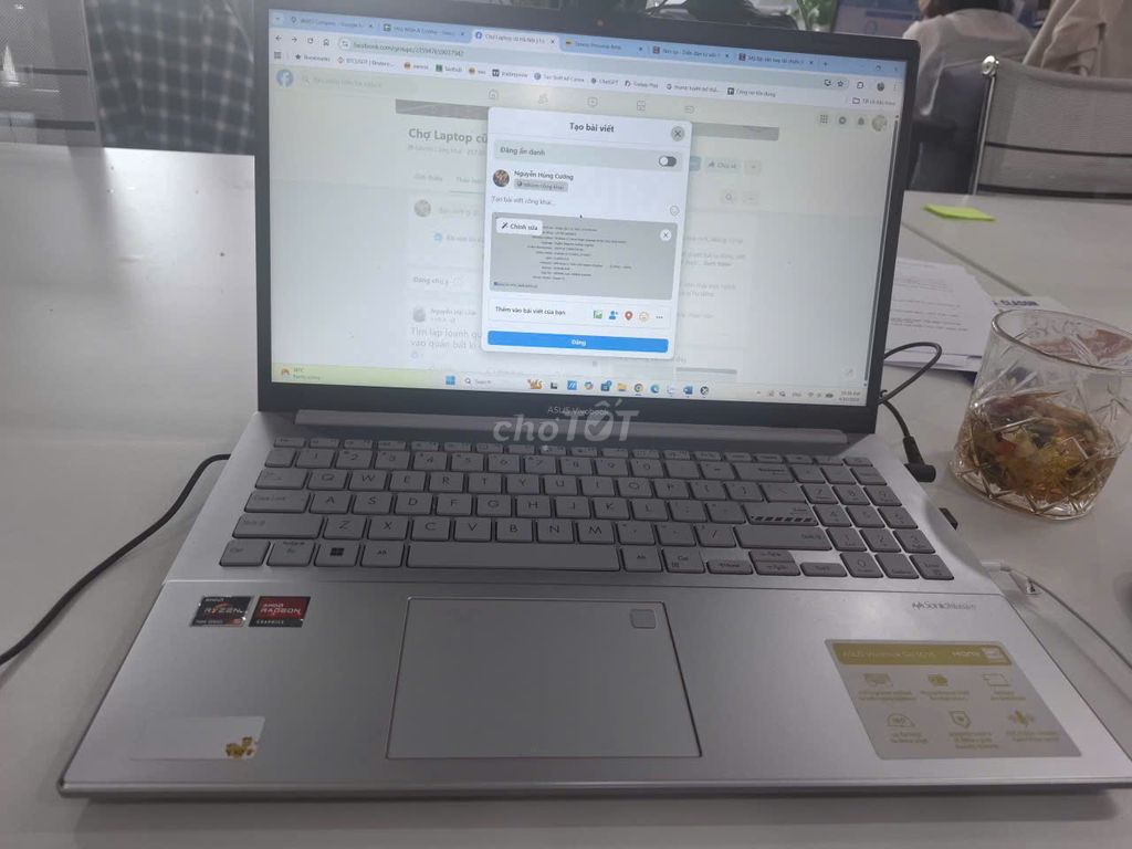 Asus Vivobook AMD Ryzen 5 16GB Mới. Mua bán Laptop tại Quận Nam Từ Liêm Hà Nội được đăng bởi Nguyen Hung Cuong hình 1