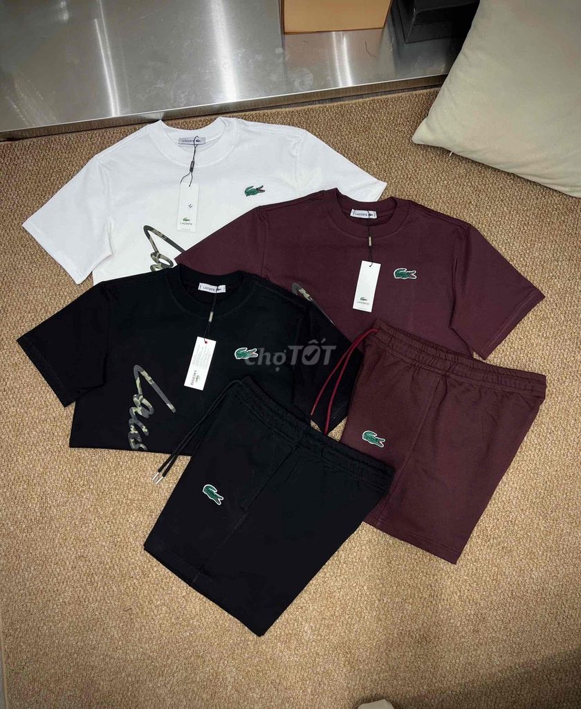 Bộ  lacote in công nghệ mới + logo full thêu. Mua bán Quần áo tại Huyện Gia Bình Bắc Ninh được đăng bởi ptrantvp hình 1