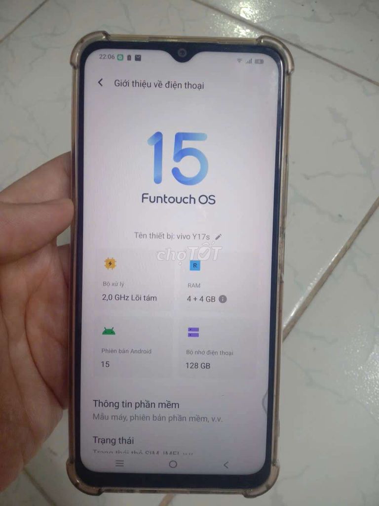 Vivo y17s. Mua bán Điện thoại tại Quận Tân Phú Tp Hồ Chí Minh được đăng bởi  Max hình 1